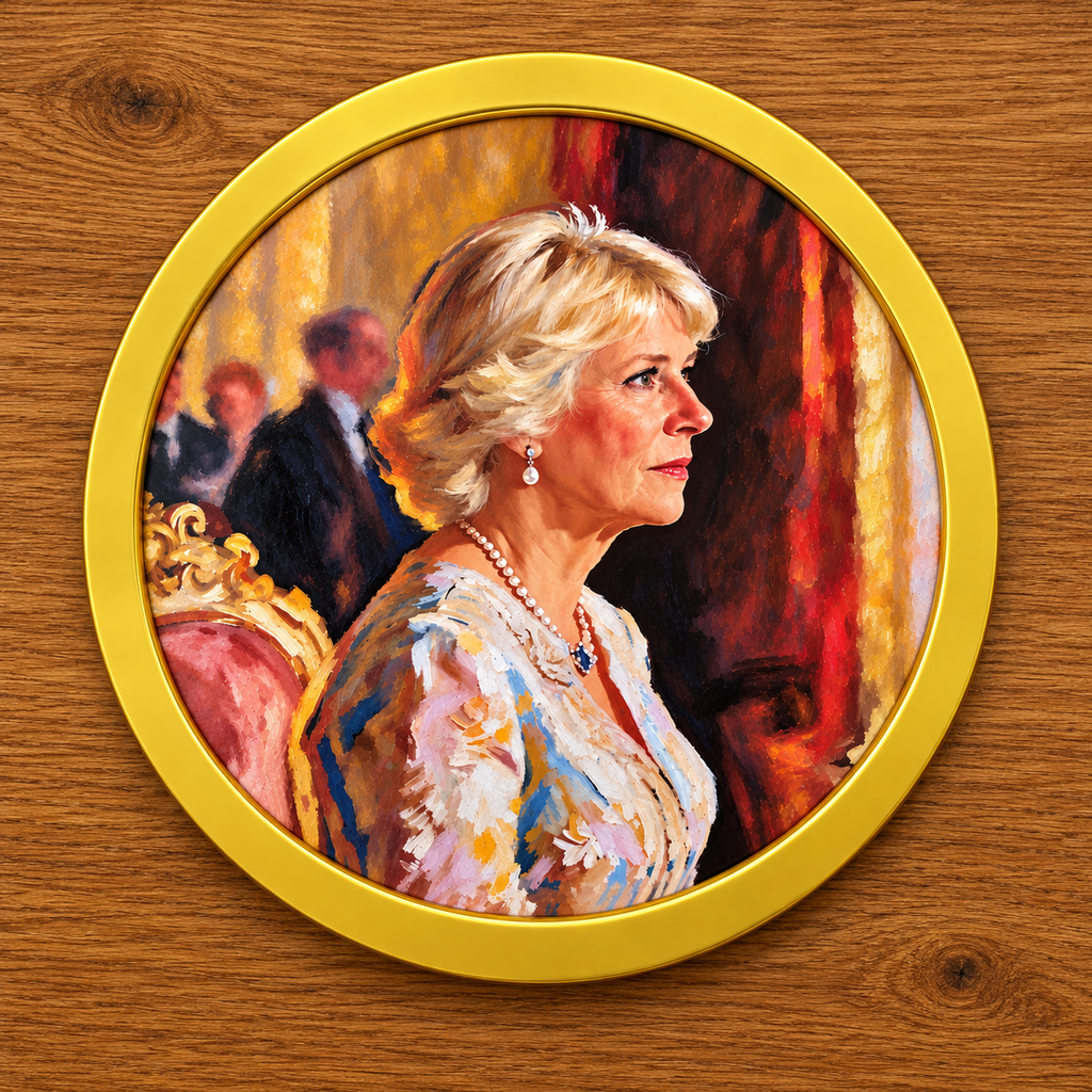 Camilla | Royal Portrait Art Print | British Wall Art