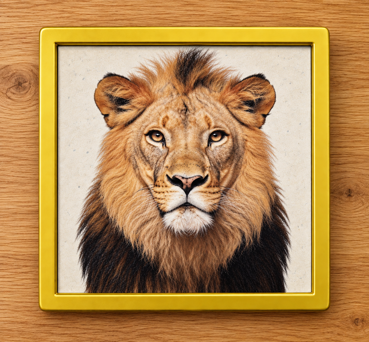 Lion | Wildlife Art Print | Animal Wall Art
