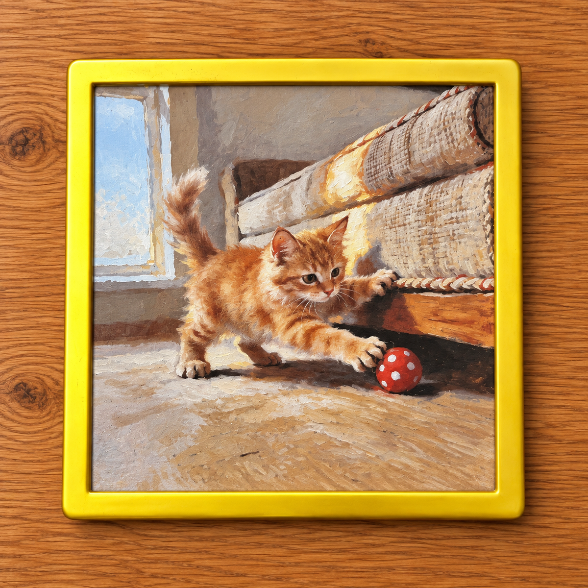 Playtime | Kitten Art Print | Pet Wall Art for Home