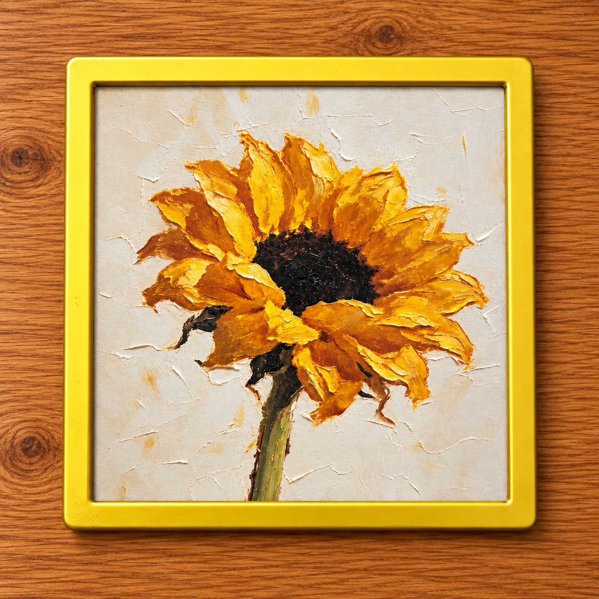 Sunflower | Floral Art Print | Yellow Wall Art for Home