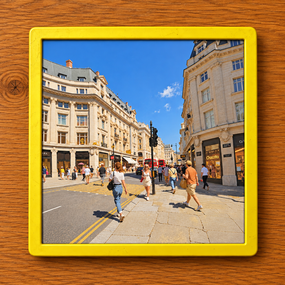 Oxford Street In Summer | London Art Print | Wall Art for Home
