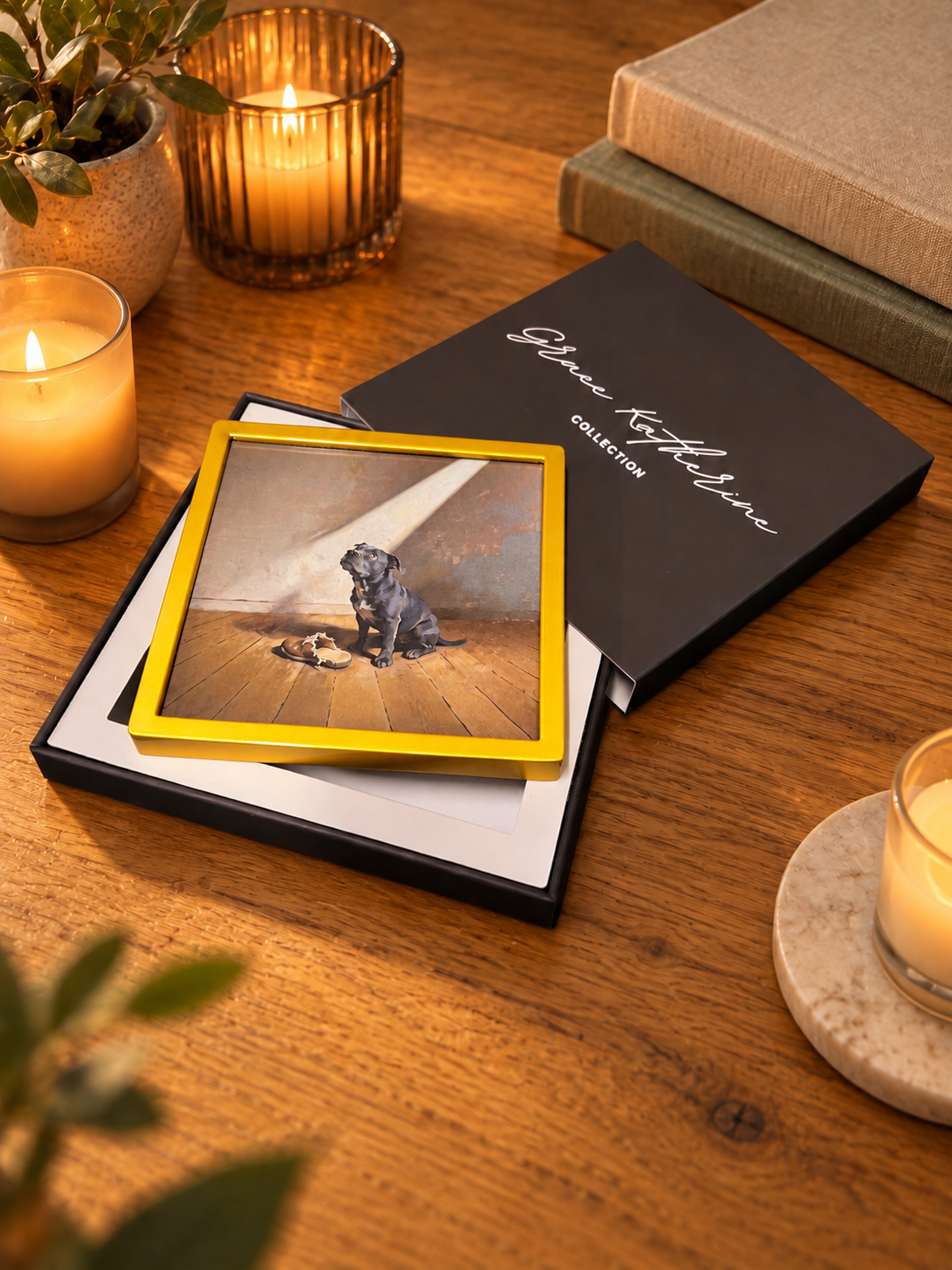 I Found It Like This | Humorous Dog Art Print | Pet Wall Art