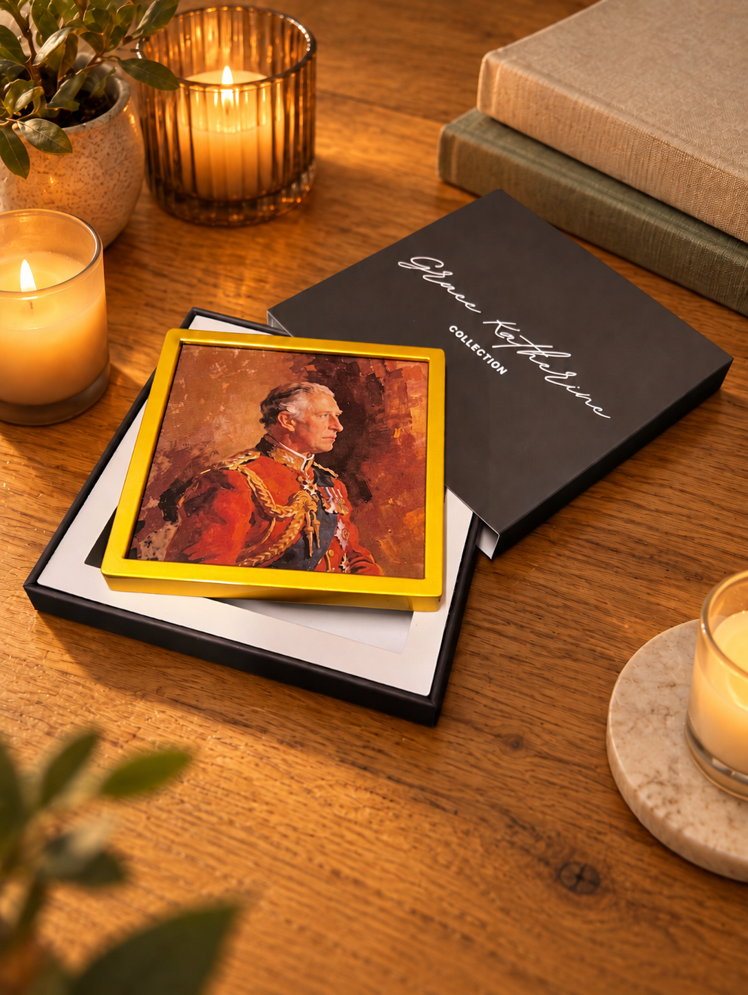 Charles | Royal Portrait Art Print | British Wall Art