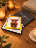 Highland Cow | Scottish Wildlife Art Print | Animal Wall Art