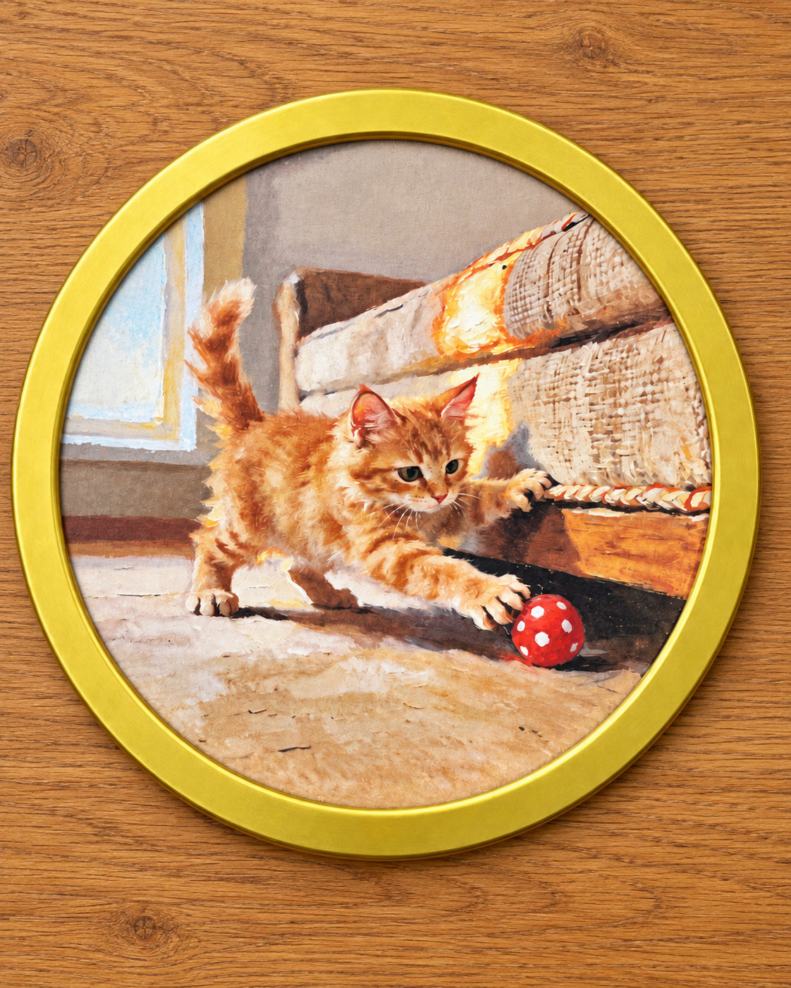 Playtime | Kitten Art Print | Pet Wall Art for Home
