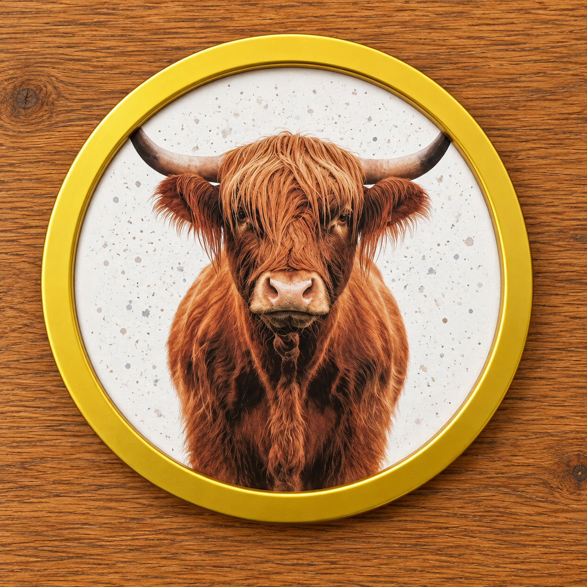 Highland Cow | Scottish Wildlife Art Print | Animal Wall Art