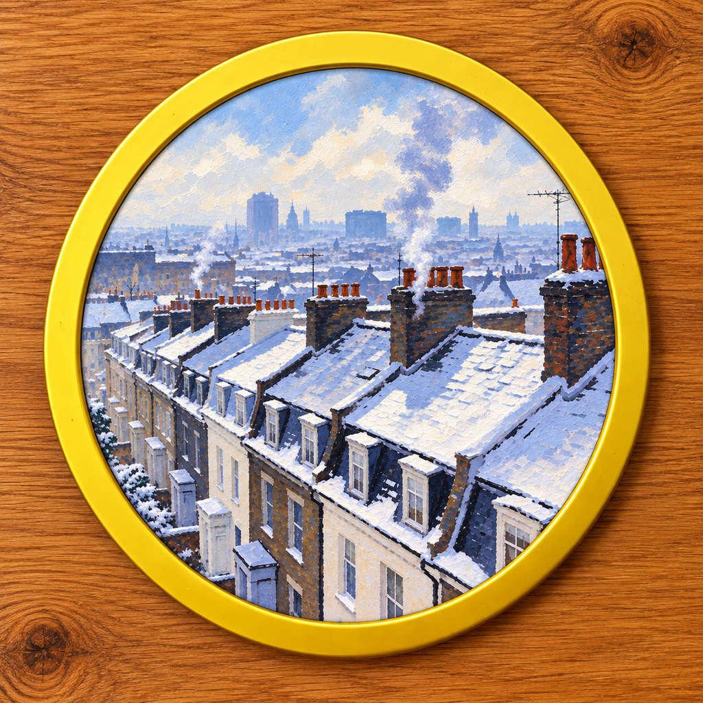 The Big Smoke | London Skyline Art Print | Wall Art for Home