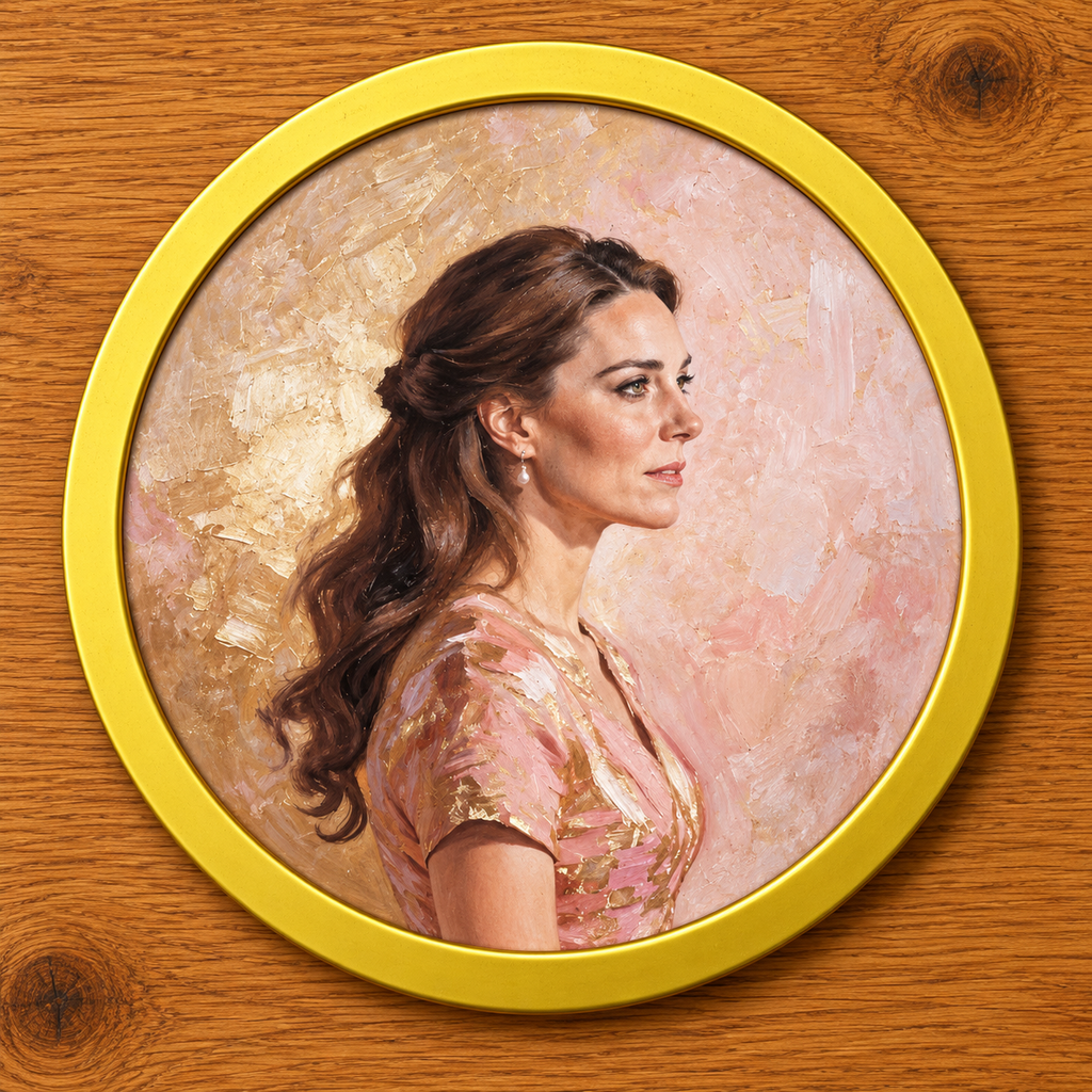 Kate | Royal Portrait Art Print | British Wall Art