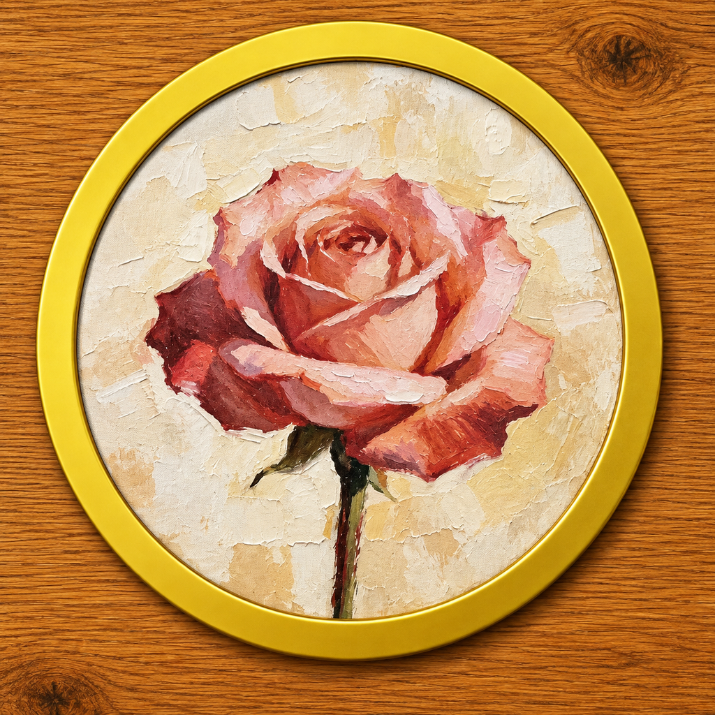 Rose | Floral Art Print | Romantic Wall Art for Home