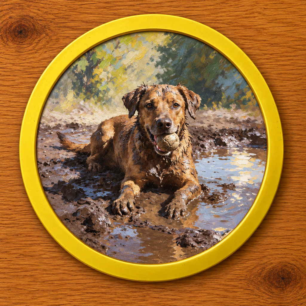 Got It | Dog Art Print | Pet Wall Art for Home
